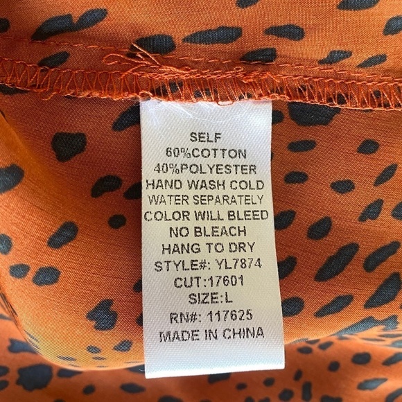 NWT YA Los Angeles Sleeveless Print Maxi Dress Size Large - Picture 10 of 15